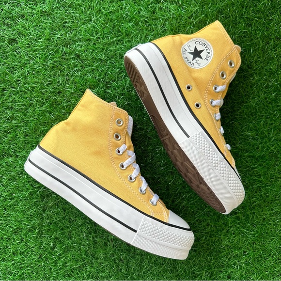 Converse Chuck Taylor All Star Lift Hi Cyber Mango - Picture 7 of 8